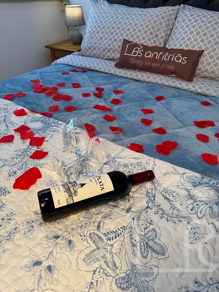 Apartamento central com ar-condicionado