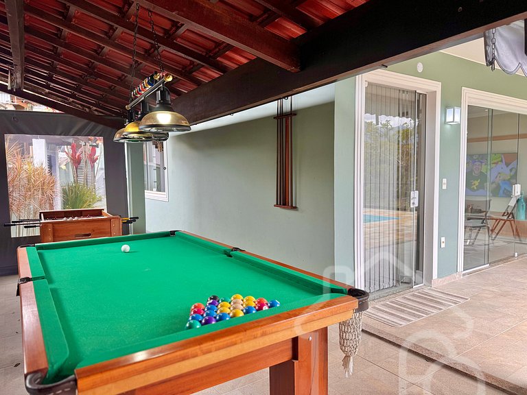 Casa nas montanhas com piscina e sauna