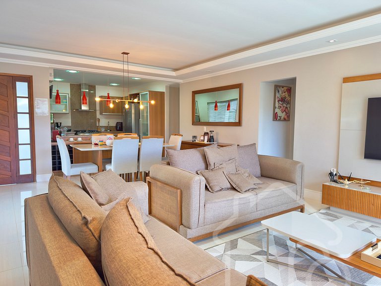 Casa nas montanhas com piscina e sauna