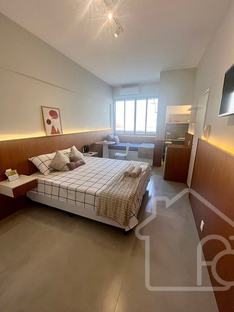 Studio moderno no Flamengo