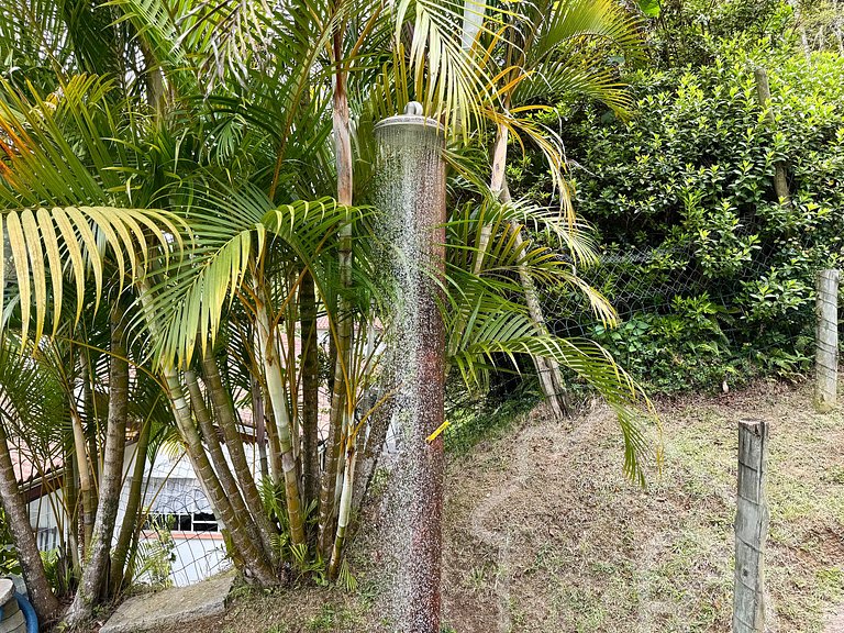 Casa com vista para as montanhas