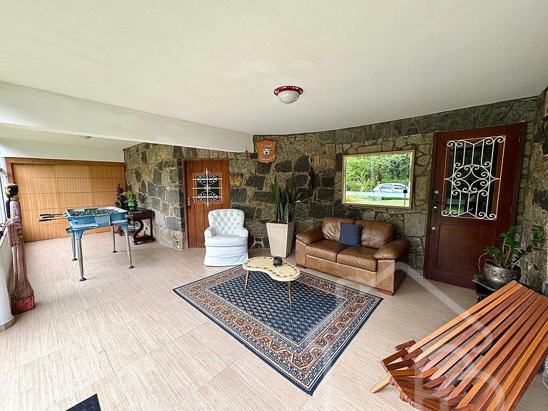 Casa com vista para as montanhas