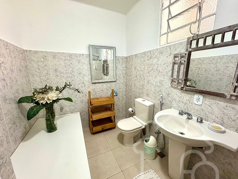 Casa com vista para as montanhas