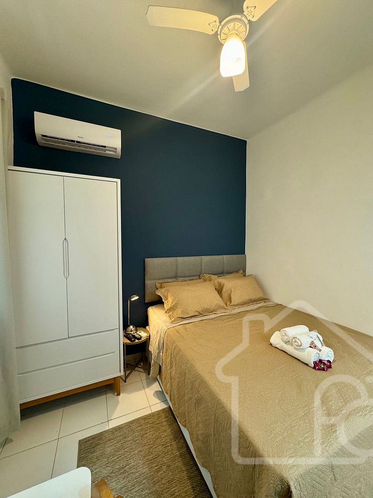 Estúdio reformado no Leblon | 5 min da praia