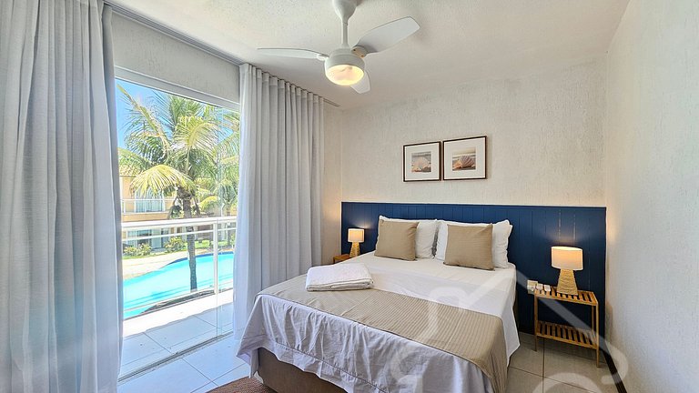 Casa com piscina em condomínio na Rasa