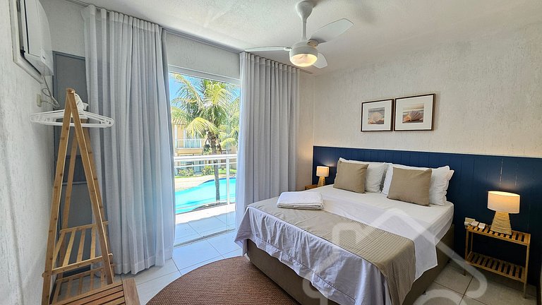 Casa com piscina em condomínio na Rasa