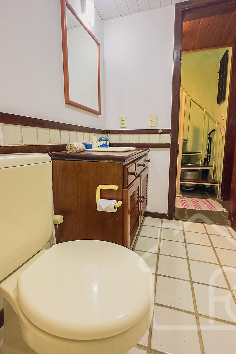 Casa a 5 min da Praia de Geribá com piscina