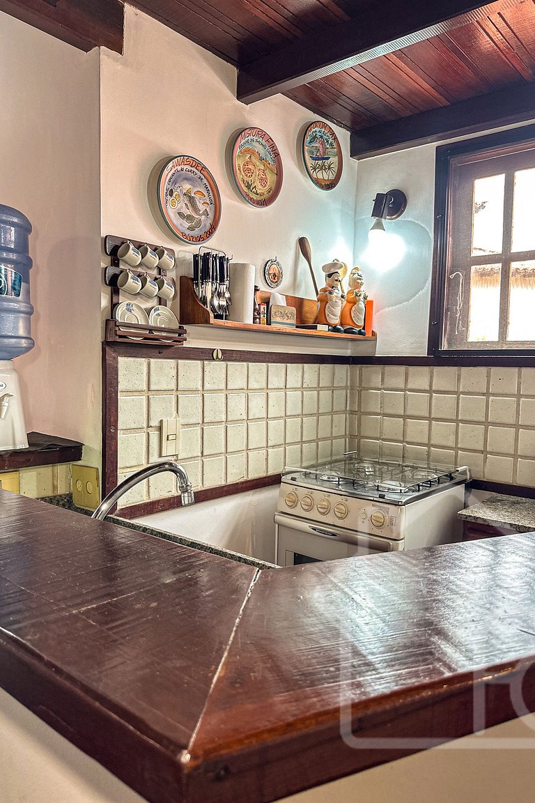 Casa a 5 min da Praia de Geribá com piscina