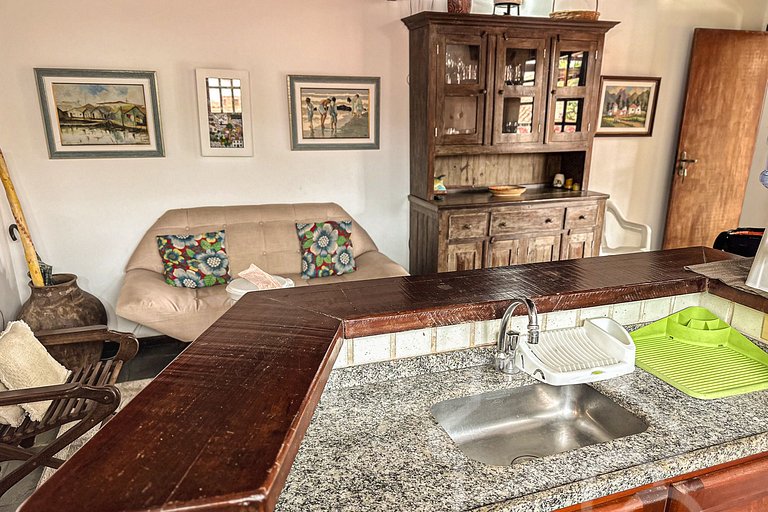 Casa a 5 min da Praia de Geribá com piscina