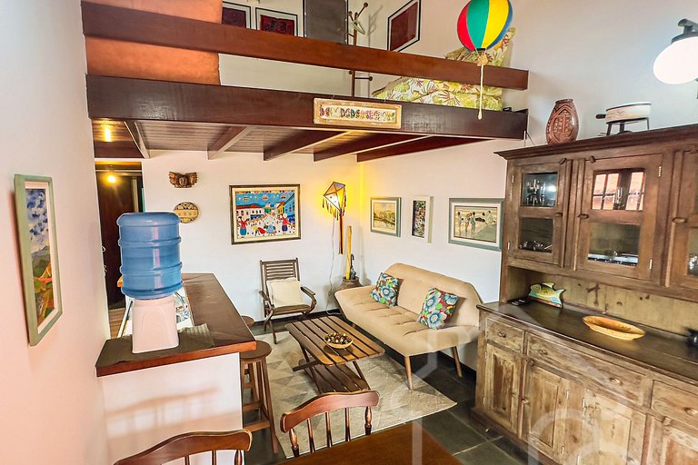 Casa a 5 min da Praia de Geribá com piscina