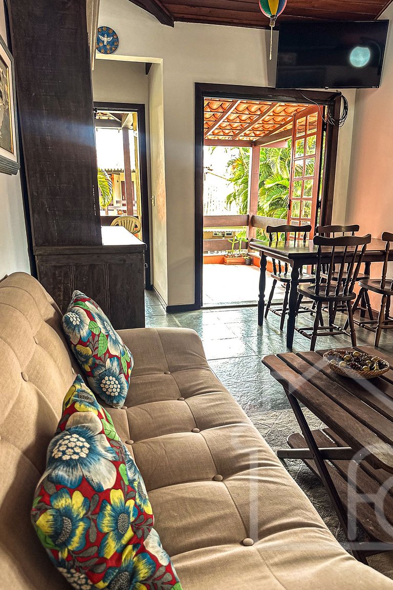 Casa a 5 min da Praia de Geribá com piscina