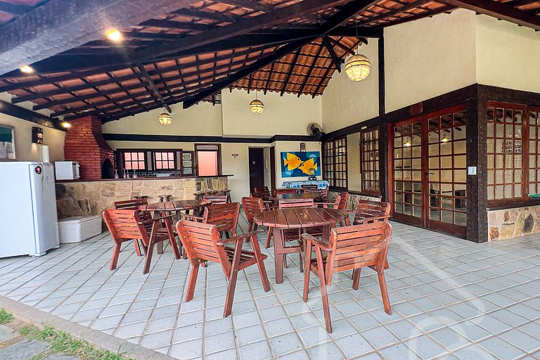 Casa a 5 min da Praia de Geribá com piscina