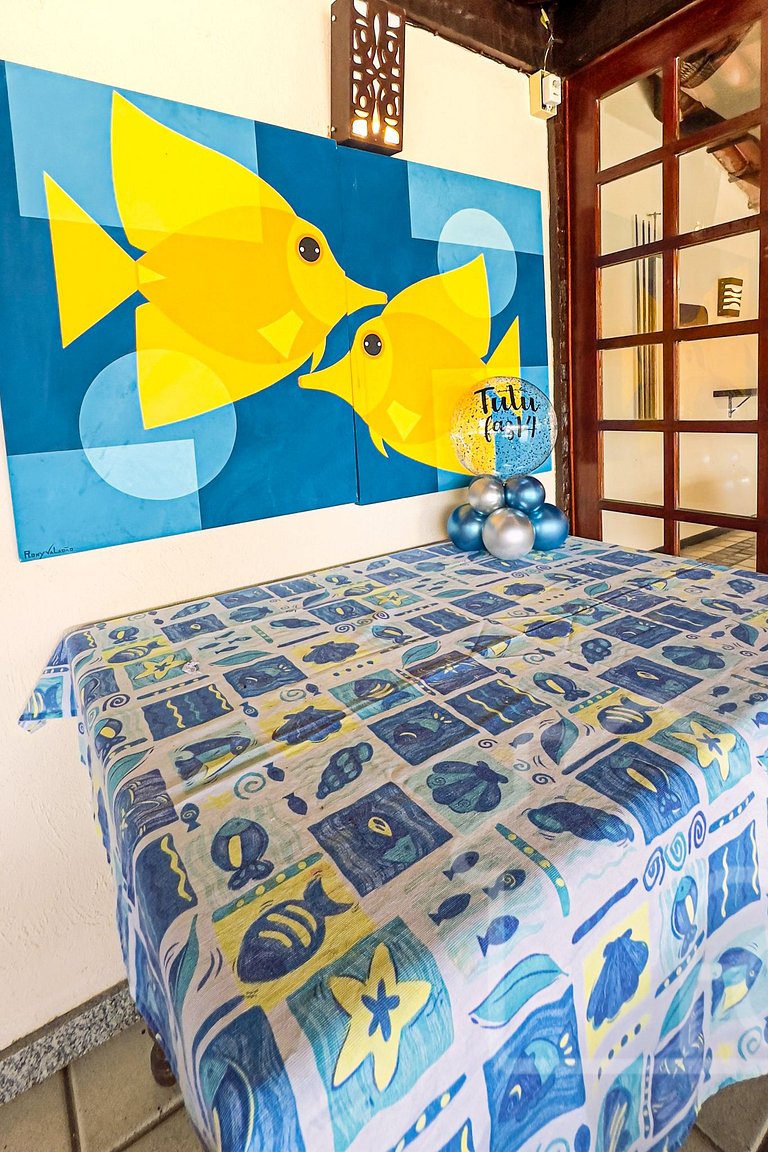 Casa a 5 min da Praia de Geribá com piscina