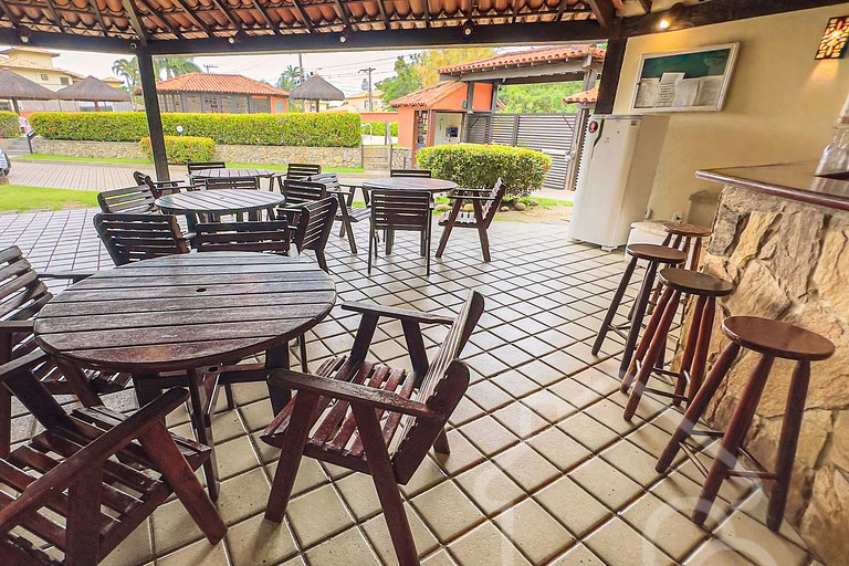Casa a 5 min da Praia de Geribá com piscina