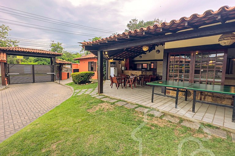 Casa a 5 min da Praia de Geribá com piscina