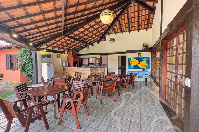 Casa a 5 min da Praia de Geribá com piscina