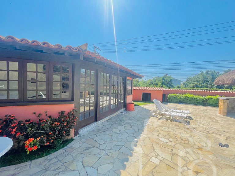 Casa a 5 min da Praia de Geribá com piscina