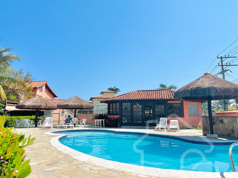 Casa a 5 min da Praia de Geribá com piscina