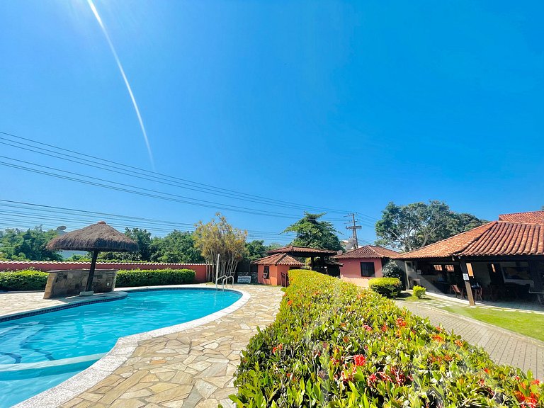 Casa a 5 min da Praia de Geribá com piscina