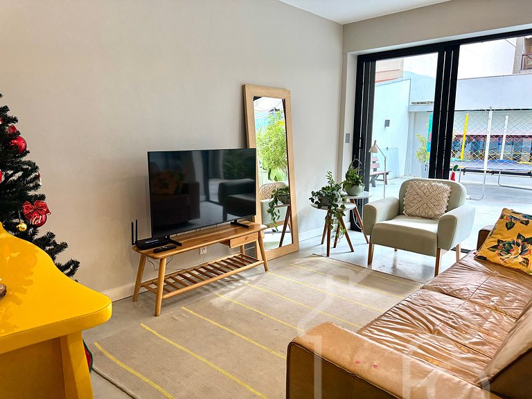 Casa familiar com área gourmet e espaço kids