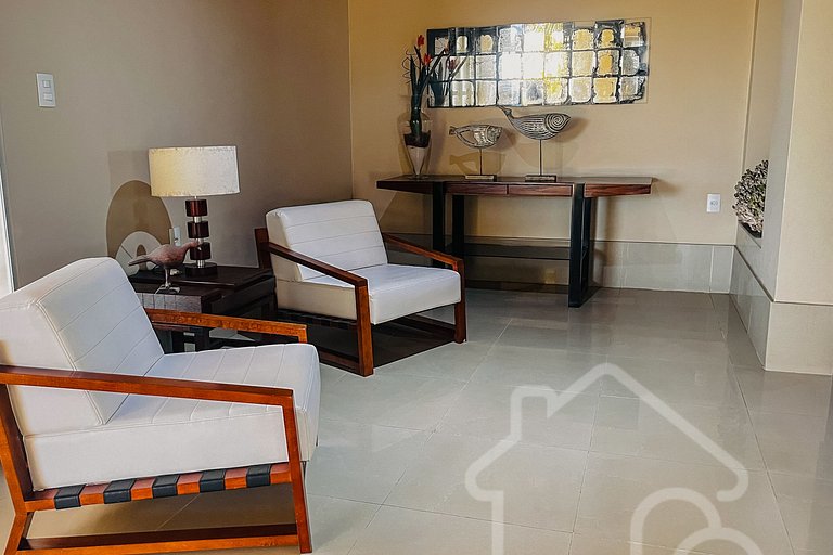 Apartamento de Frente para a Praia do Forte