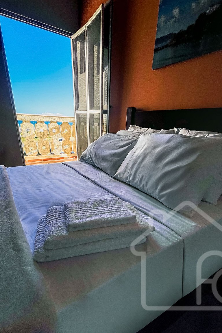 Apartamento de Frente para a Praia do Forte