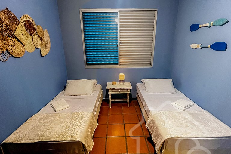 Apartamento de Frente para a Praia do Forte