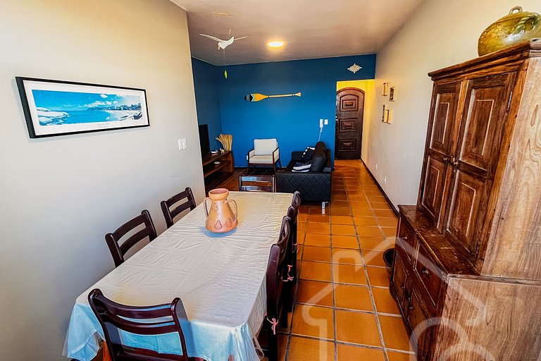 Apartamento de Frente para a Praia do Forte