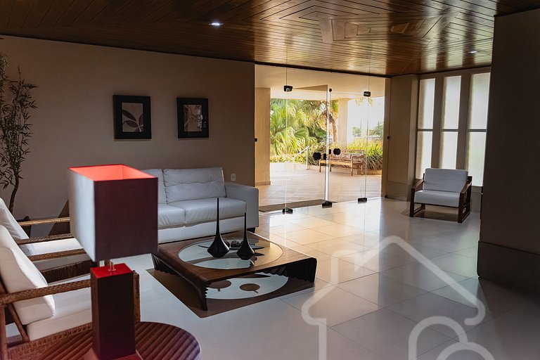 Apartamento de Frente para a Praia do Forte