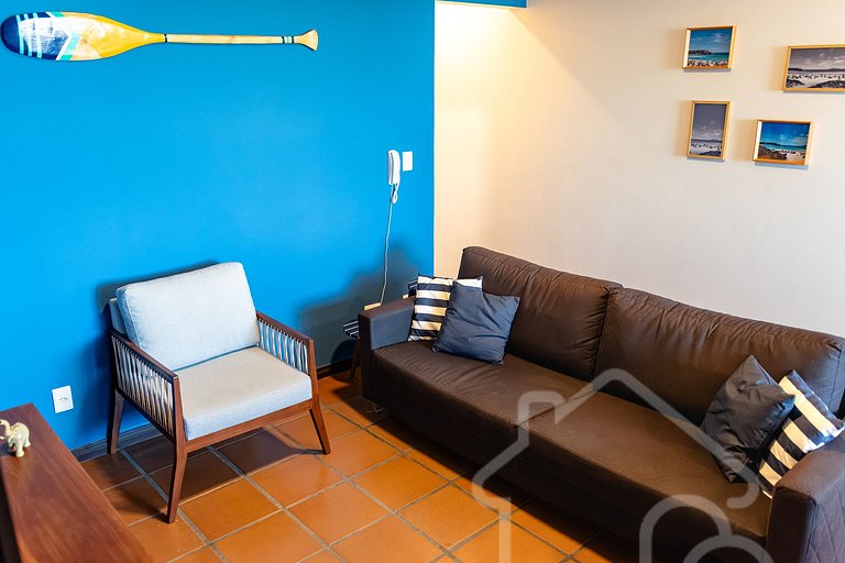 Apartamento de Frente para a Praia do Forte