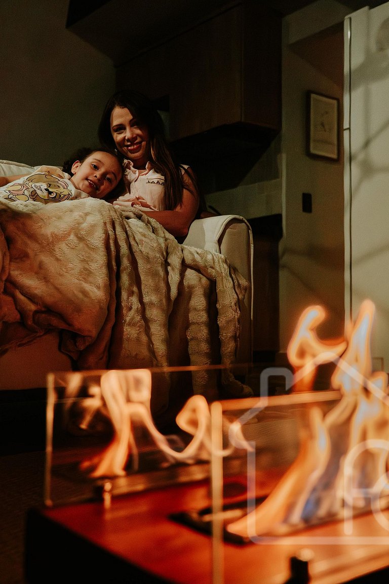 Chalé na Serra com banheira