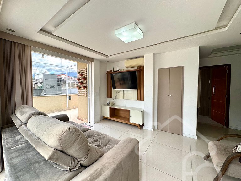 Cobertura com Área Gourmet na Alberto Braune