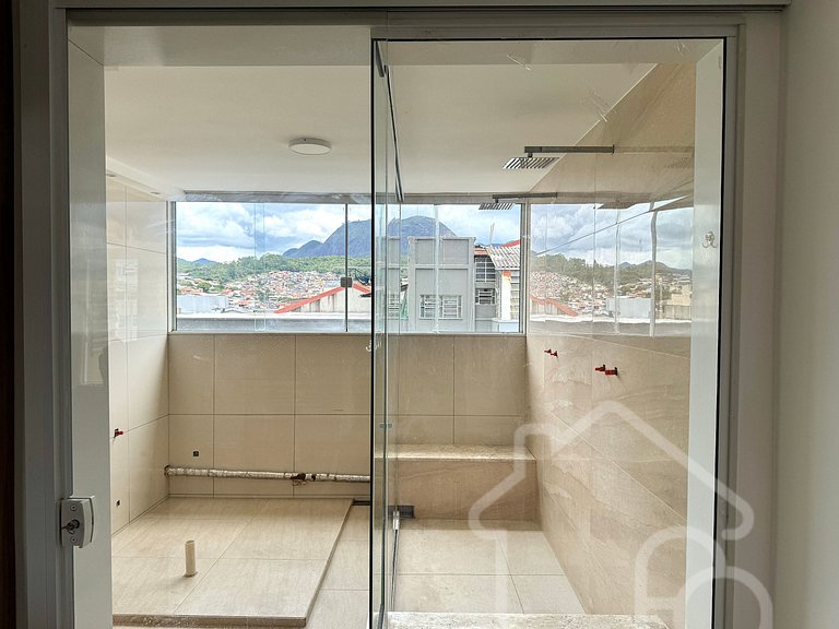 Cobertura com Área Gourmet na Alberto Braune