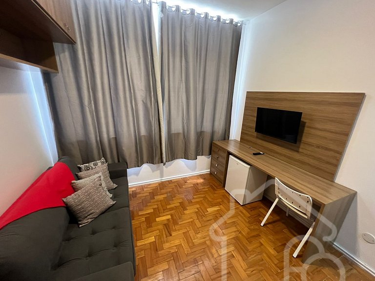 Estúdio aconchegande no Centro