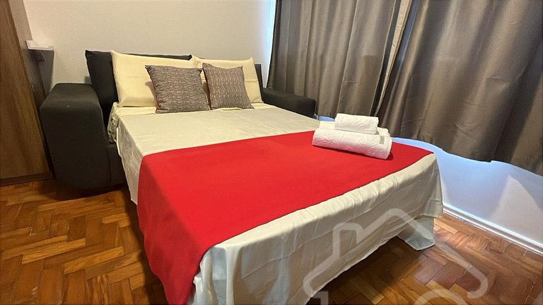 Estúdio aconchegande no Centro