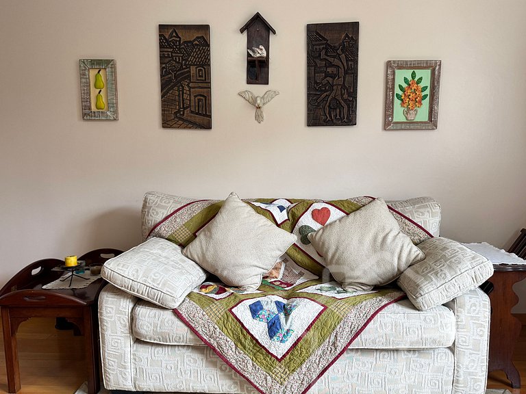 Apartamento aconchegante em Olaria com piscina