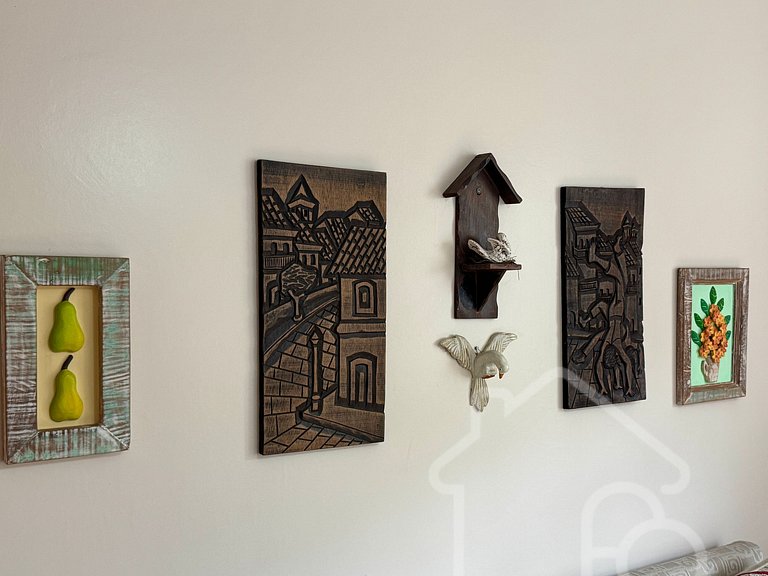 Apartamento aconchegante em Olaria com piscina