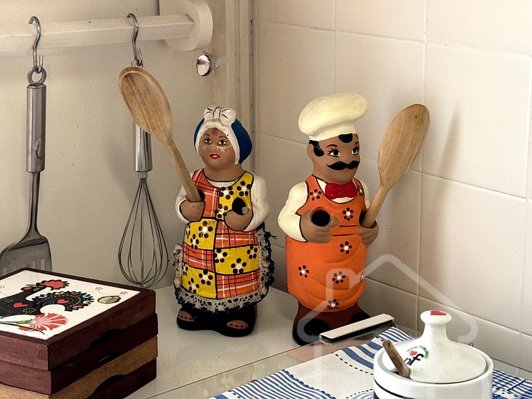 Apartamento aconchegante em Olaria com piscina