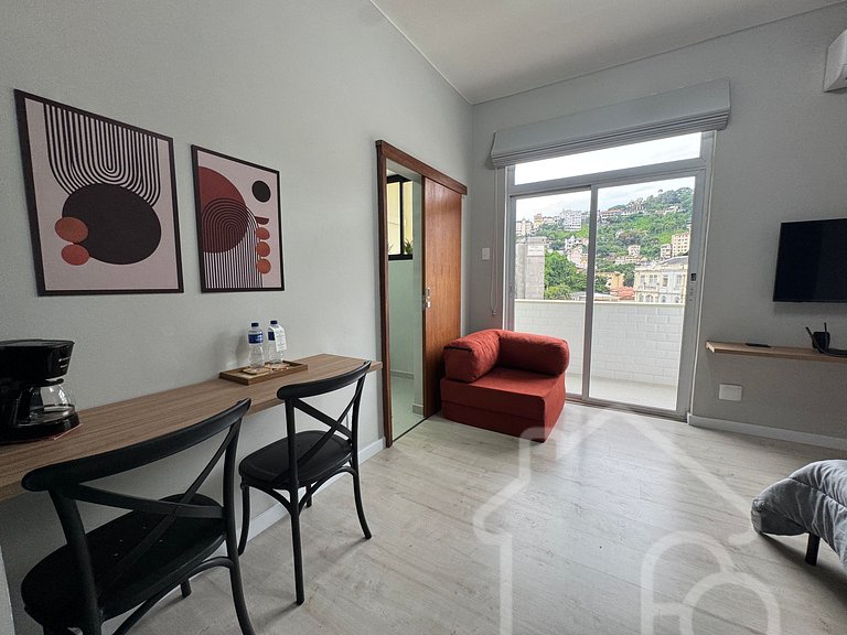 Apartamento com vista para os Arcos da Lapa