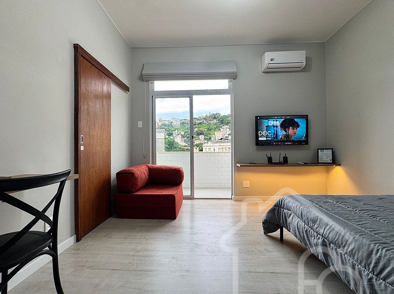 Apartamento com vista para os Arcos da Lapa