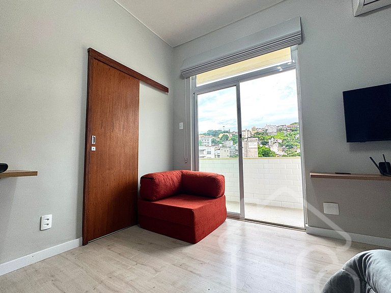 Apartamento com vista para os Arcos da Lapa