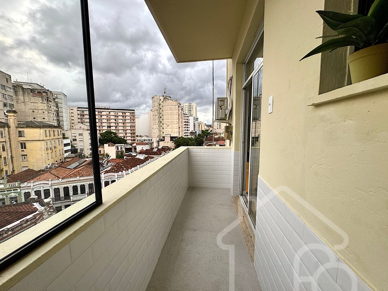 Apartamento com vista para os Arcos da Lapa