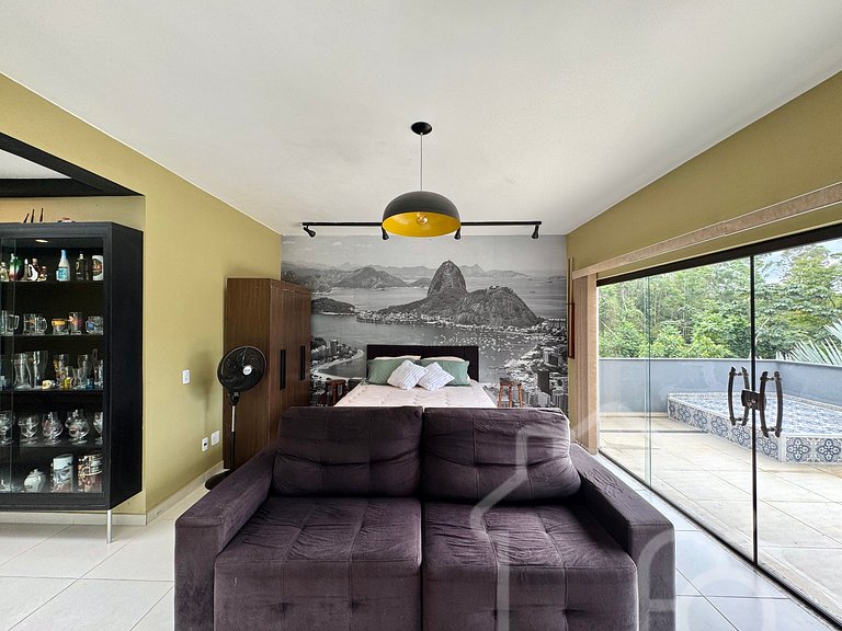 Cobertura exclusiva com piscina e vista | Loft Rio