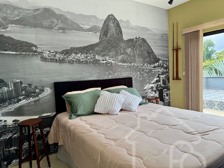 Cobertura exclusiva com piscina e vista | Loft Rio