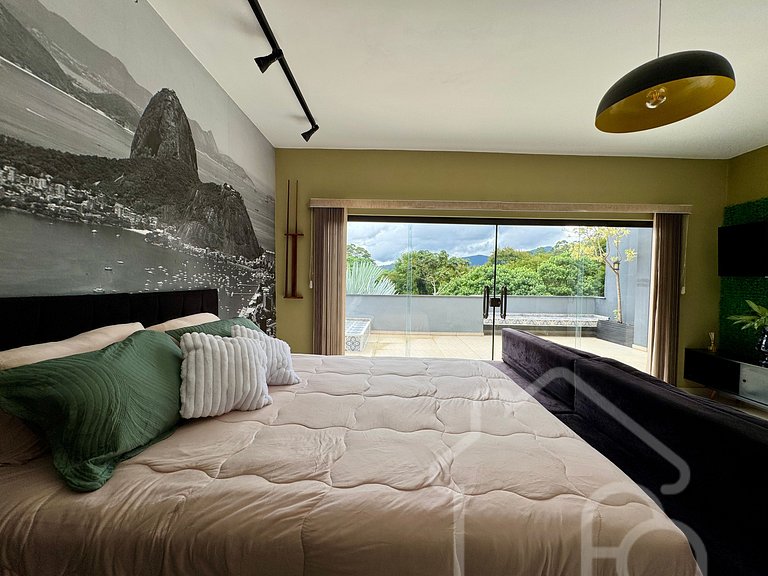 Cobertura exclusiva com piscina e vista | Loft Rio