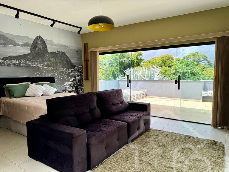 Cobertura exclusiva com piscina e vista | Loft Rio