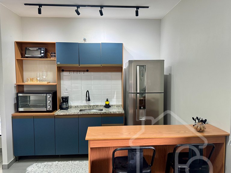 Studio moderno no Parque São Clemente