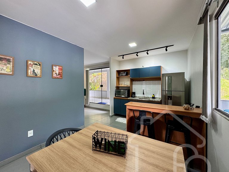 Studio moderno no Parque São Clemente