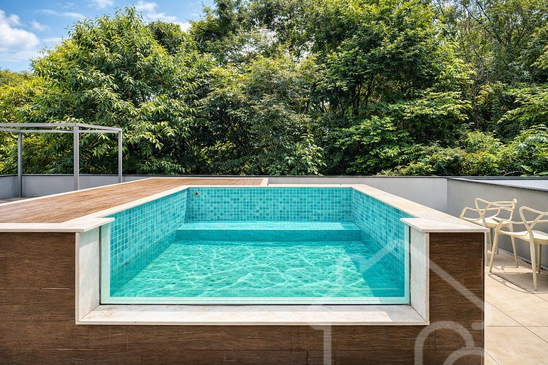 Loft Rio | Cobertura exclusiva com piscina e vista