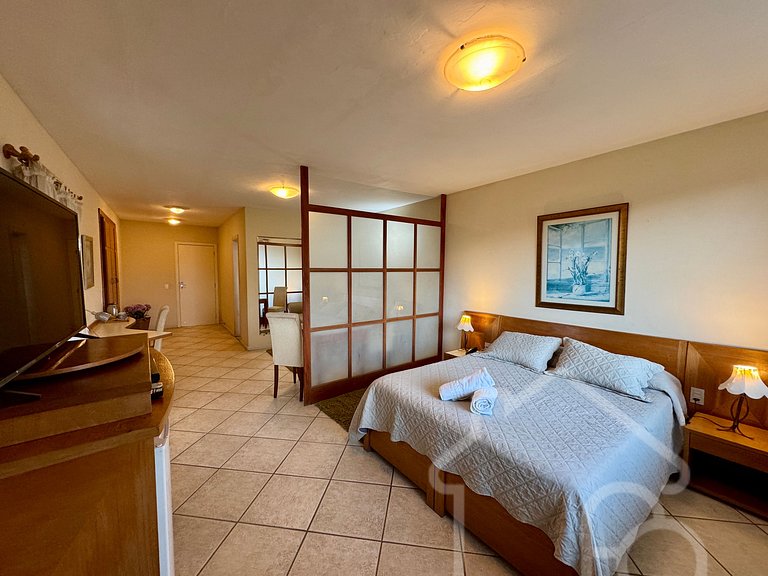 Suíte com hidromassagem no Hotel Dominguez Master